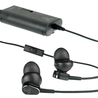Audio-Technica ATH-ANC23 Noise-Canceling In-Ear Headphones