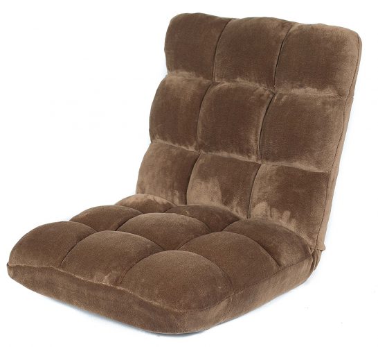 BirdRock Home Adjustable 14-Position Memory Foam Floor Chair & Gaming Chair - 