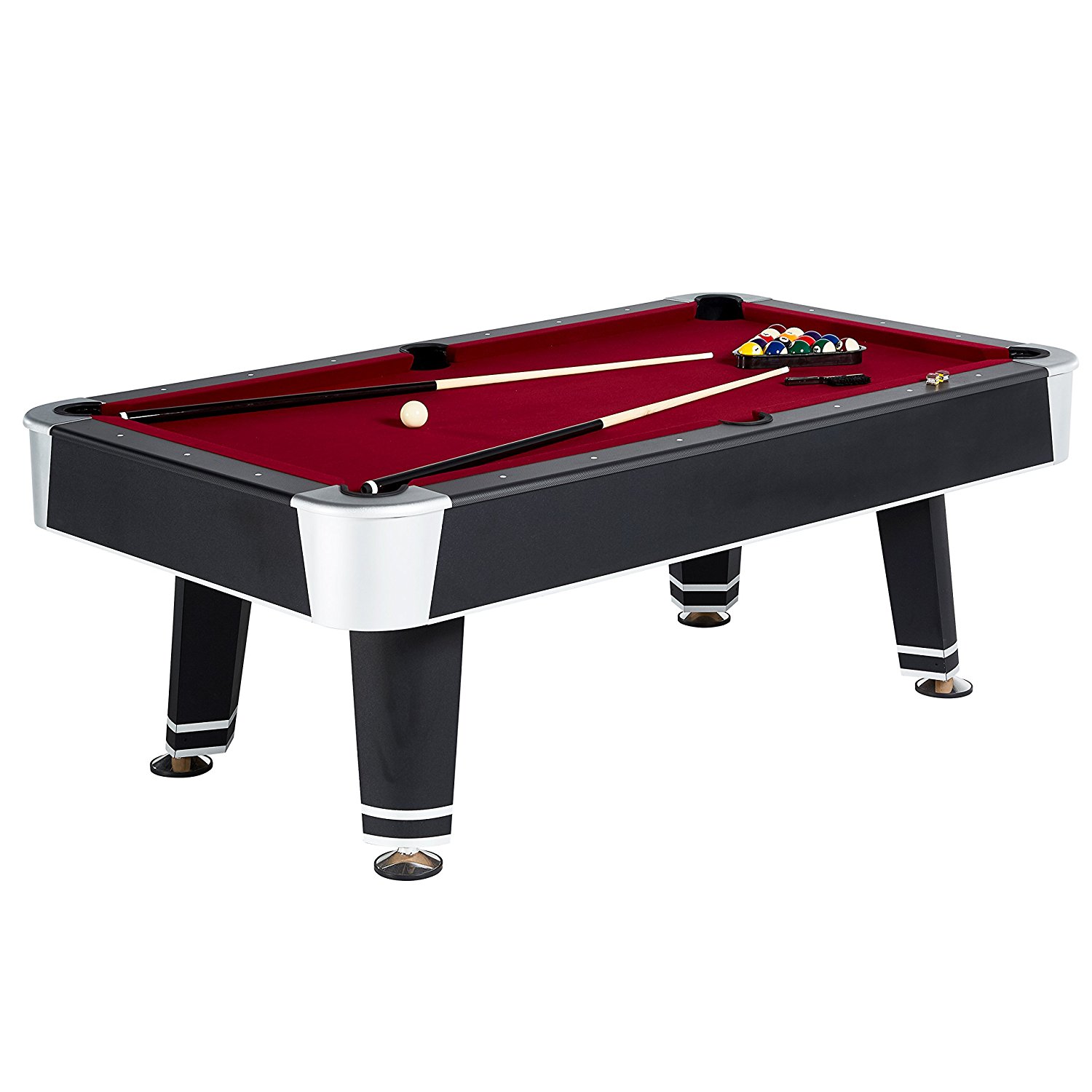 MD Sports 84 in. Arcade Billiard Table - Outdoor Pool Table