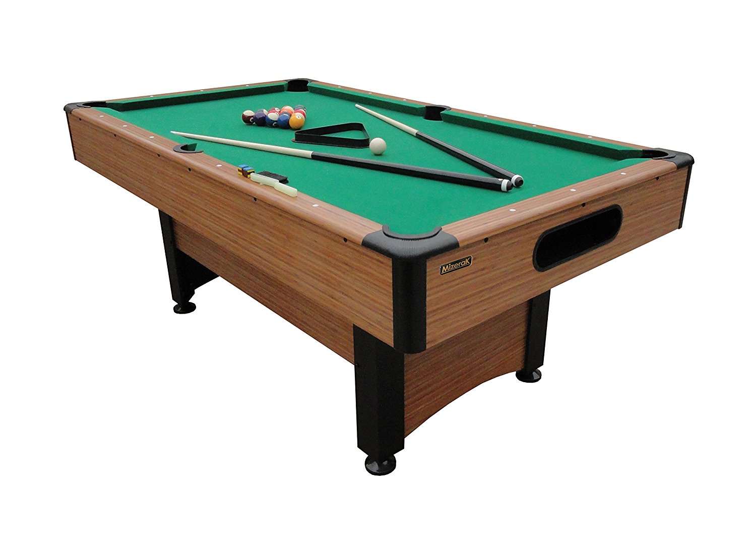 Mizerak Dynasty Space Saver 6.5’ Billiard Table - Outdoor Pool Table 