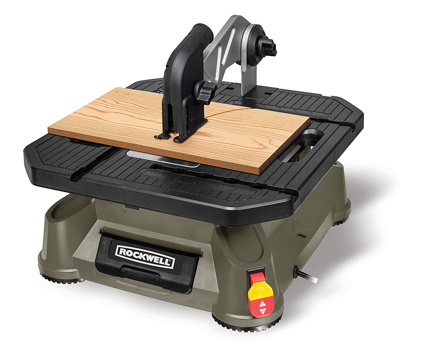 Rockwell BladeRunner X2 Portable Tabletop Saw with Steel Rip Fence, Miter Gauge, and 7 Accessories – RK7323 - Mini Table Saws
