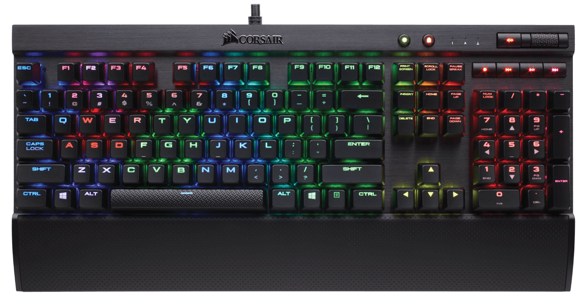 The Corsair K70 Gaming Keyboard-Backlit Keyboards