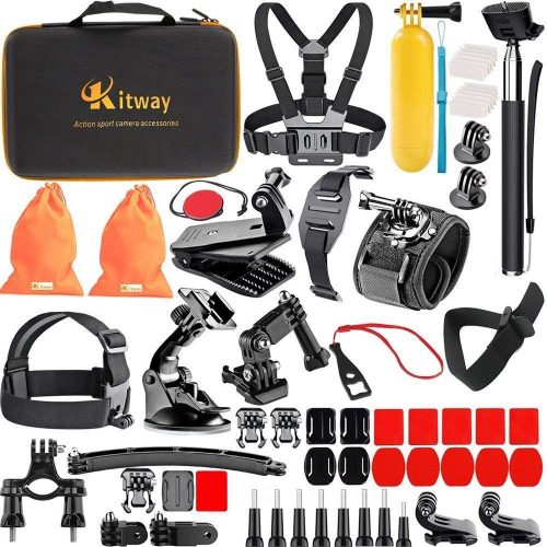 Kitway 65-in-1 Action Camera Accessories Kit
