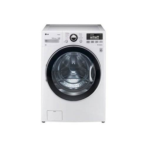 LG WM3470HWATurboWash 4.0 Cu. Ft. White Stackable With Steam Cycle Front Load Washer - Energy Star - Front Load Washers