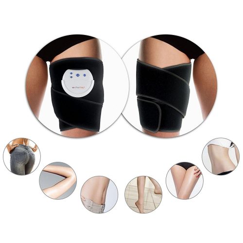 MotherMed EMS Waist Trimmer Electronic Abdominal Muscle Stimulation AB Belt Toning Massager with Belt For Arm, Abdomen, Thight, Leg, Butt. - Abs Belts