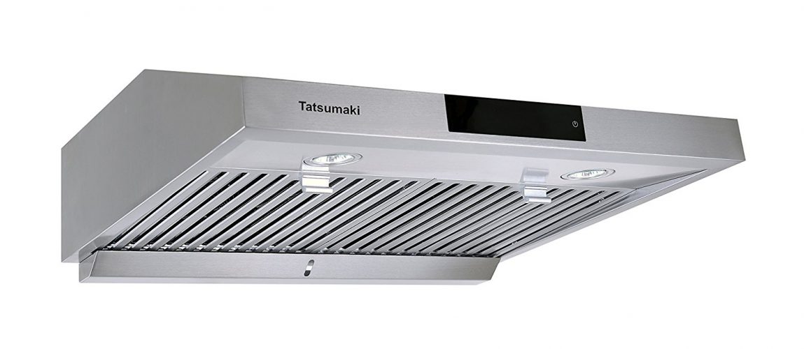 Tatsumaki 30" TA-S18 Contemporary Design Range Hood w/ 860 CFM - Range Hoods
