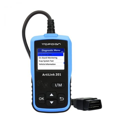 Topdon AL201 Auto Code Scanner Check Engine Code Reader with O2 Sensor Test - OBD2 Scanners