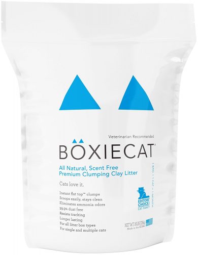Boxiecat Premium Clumping Clay Cat Litter - Clumping Cat Litter