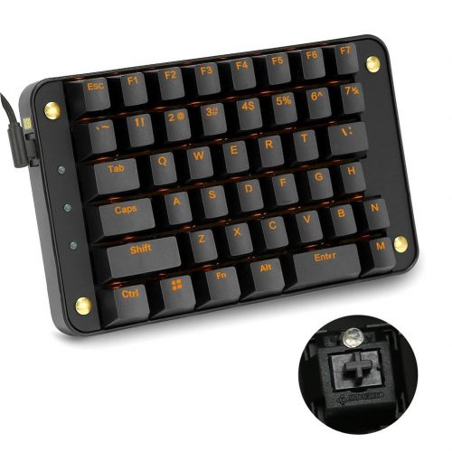Koolertron Cherry MX Black Programmable Gaming Keypad, Mechanical Gaming Keyboard with 43 - gaming keypad
