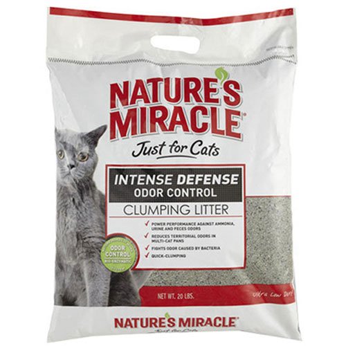 Nature's Miracle Intense Defense Clumping Cat Litter - Clumping Cat Litter