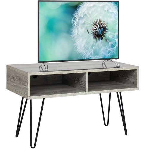 Best Choice Products TV Stand Media Console Wooden Design - Wooden TV Stand