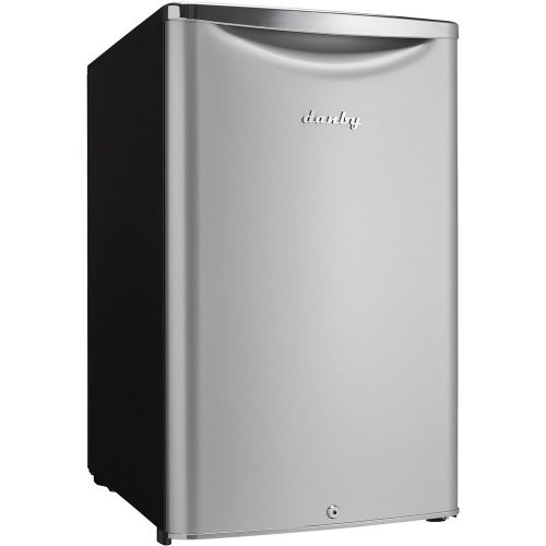 Danby DAR044A6DDB 4.4 cu.ft. Contemporary Classic Compact All Refrigerator, Iridium Silver Stee - best beverage refrigerators