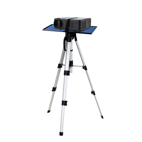 Projector Tripod Stand CHEERLUX Projector Screen Tripod Stand Adjustable Height 16in to 47in for Tablets IPad Photography Laptop with Plate and Carrying Bag - Projector Tripod Stands