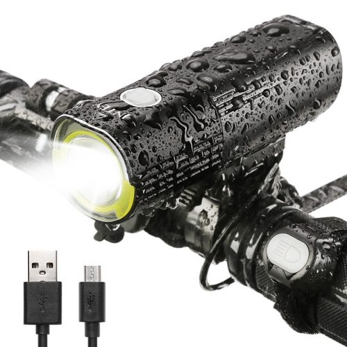 INTEY Bike Light LED Bicycle Lights USB Rechargeable Bicycle Headlight 1000 Lumens IPX6 Waterproof - Bicycle Headlights