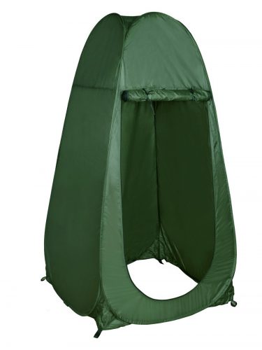 TMS Portable Outdoor Green Pop up Tent Camping Shower Privacy Toilet Changing Room with Window - Best Shower Tents