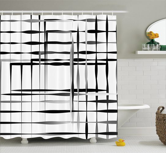Ambesonne Modern Art Home Decor Shower Curtain- Shower Curtain
