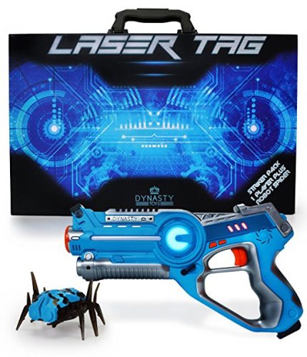Dynasty Toys Laser Tag Blaster and Robot Nano Bug Striker - Laser Tag Toys
