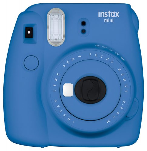 Fujifilm Instax Mini 9 Instant Camera - Cobalt Blue - instant film cameras