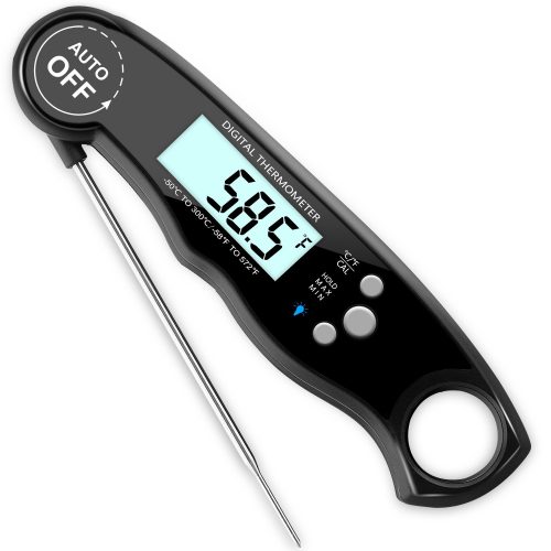 GDEALER Waterproof Meat Thermometer - Kitchen Thermometers