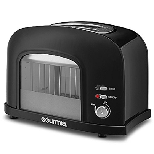 Gourmia GWT230 - 2 Slice Motorized Toaster With See Through Window - See-through Toasters