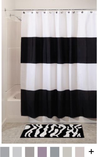 InterDesign Zeno Water Repellent Shower Curtain- Shower Curtain