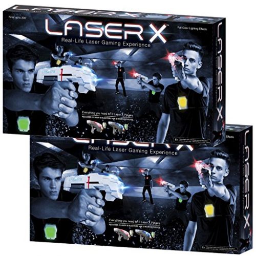 Laser X 88016 Two Player Laser Gaming Set (Various Quantities) - Laser Tag Toys