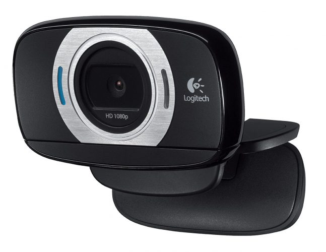  Logitech HD Laptop Webcam C615 with Fold-and-Go Design, 360-Degree Swivel, 1080p Camera. - Wireless Webcam