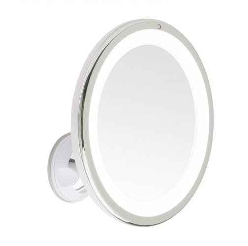 Mirrorvana 8-Inch 5X Magnifying LED Lighted Vanity Makeup Mirror - Ring Lighted Mirrors