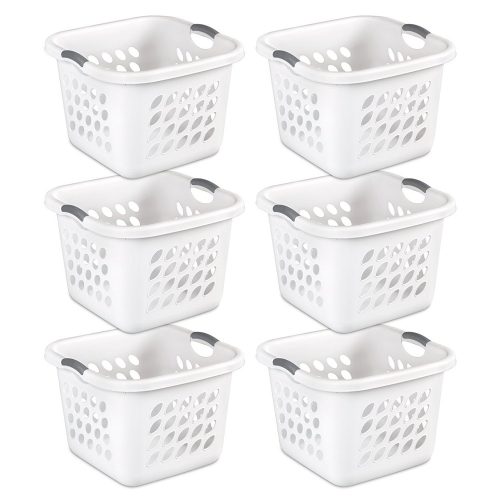 Sterilite 12178006 1.5 Bushel/53 Liter Ultra Square Laundry Basket - Plastic Laundry Baskets