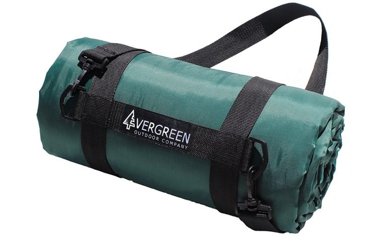 Evergreen Outdoor Blanket - Waterproof Picnic, Camping, Park & Stadium Blanket Perfect for All Outdoor Activities - Picnic Blankets