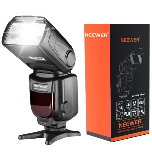 Neewer NW620(GN58) LCD Display Speedlite Flash for Canon Nikon Panasonic Olympus Pentax with Standard Hot Shoe and Sony Camera with New Mi Hot Shoe like A7 A7S A7SII A7R A7RII A7II A6000 A6300 A6500
