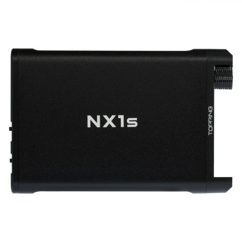 Topping NX1s Digital HiFi Portable Headphone Amplifier (Black)