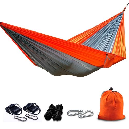 Camping Hammocks, BIAL Portable Nylon Garden Hammocks with Tree Straps for Hiking Backpacking Travel Beach Yard Patio Outdoors