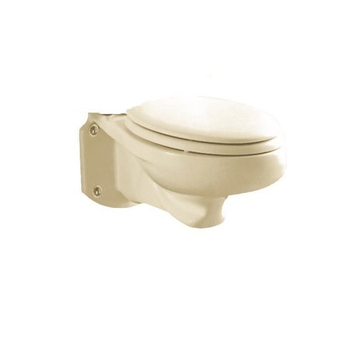 American Standard 3402.016.222 Glenwall Pressure-Assisted Wall-Mounted Elongated Toilet Bowl - Wall Mounted Toilet