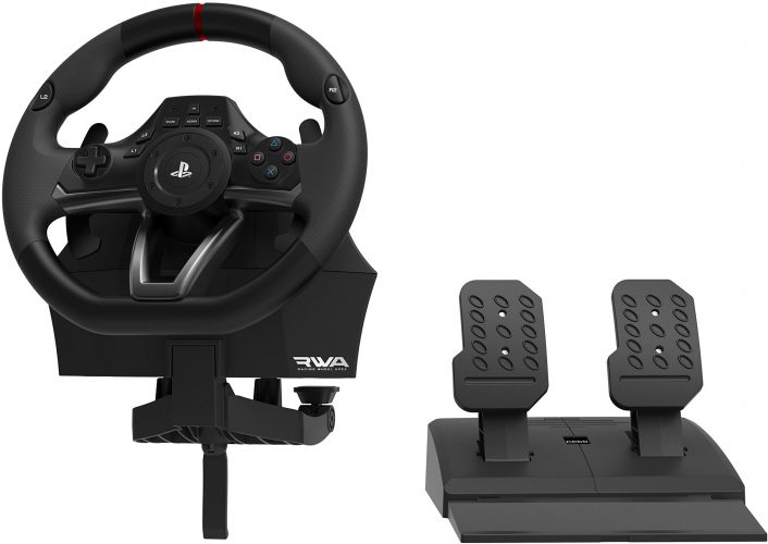 HORI Racing Wheel Apex for PlayStation 4/3, and PC - racing steering wheel
