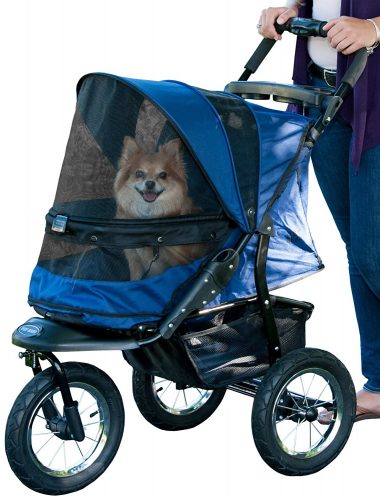 Pet Gear No-Zip Jogger Pet Stroller, Zipperless Entry 