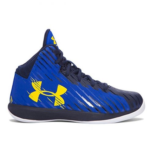 Under Armour Boys' Pre-School UA Jet Mid Basketball Shoes - Basketball Shoes for Kid