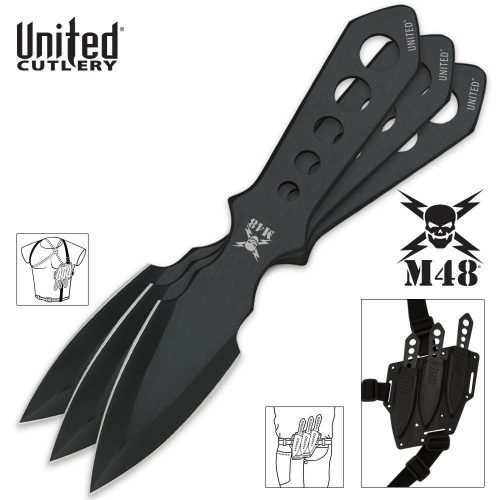United Cutlery M48 Airborn Throwing Knife Set - Throwing Knives