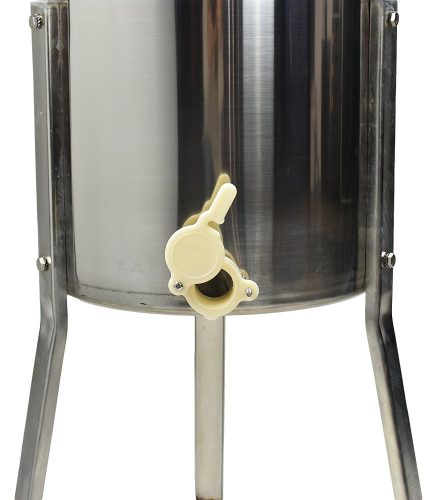 VIVO New Large Two 2 Frame Stainless Steel Manual Crank Bee Honey Extractor