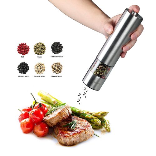 iBunny Premium Stainless Steel Electric Pepper Grinder