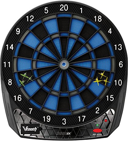 Viper by GLD Products Viper Vtooth 1000 EX Bluetooth Enabled Electronic Soft Tip Dartboard - Electronic Dart Boards
