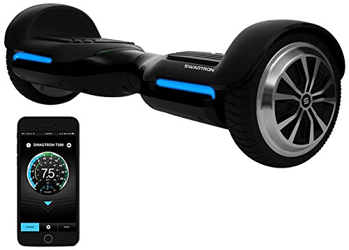 App-Enabled SWAGTRON T580 Bluetooth Hoverboard w/ Speaker Smart Self-Balancing Wheel – Available on iPhone & Android