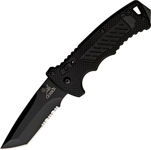 Gerber DMF Folding Knife, saw-toothed Edge, Tanto [31-000583]