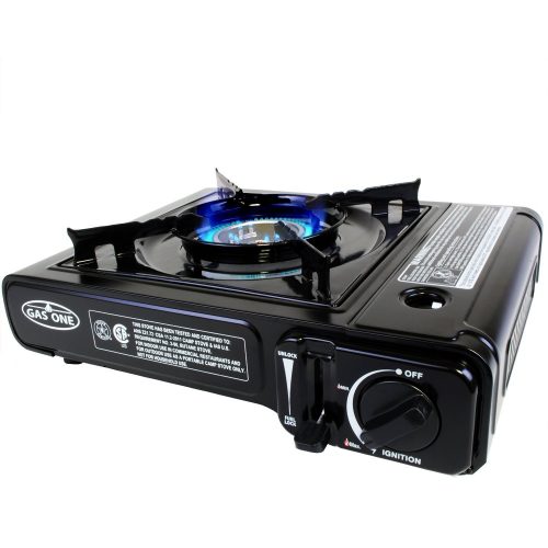 GAS ONE GS-3000 Portable Gas Stove with Carrying Case, 9,000 BTU