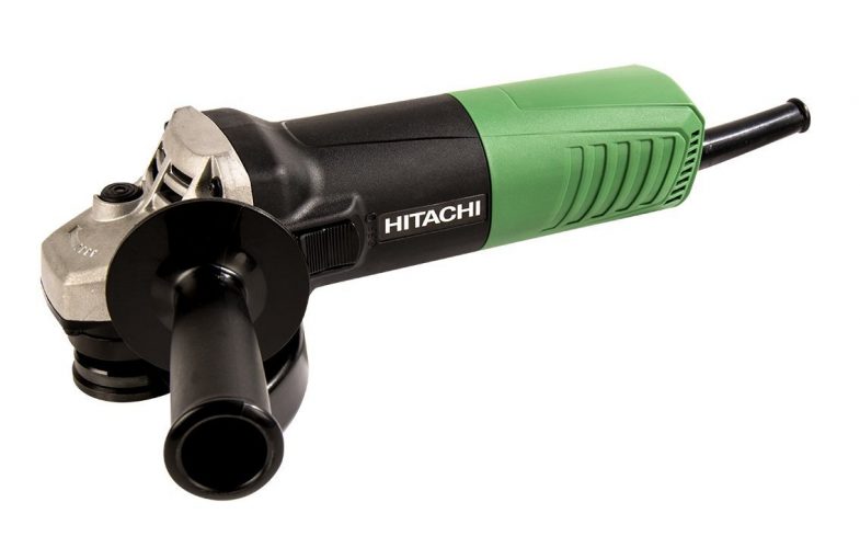 Hitachi G12SR4 6.2-Amp 4-1/2-Inch Angle Grinder with 5 Abrasive Wheels