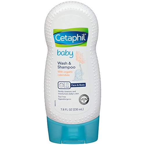 Cetaphil Baby Wash and Shampoo with Organic Calendula, 7.8 Ounce - Baby Shampoos
