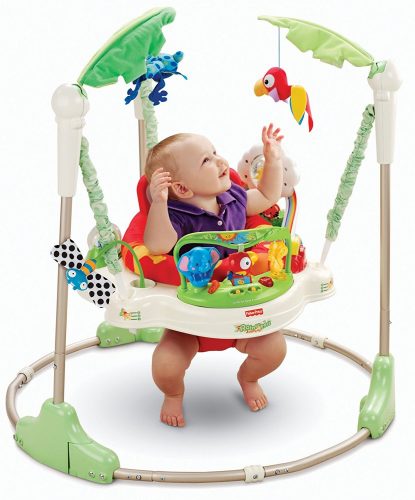 Fisher-Price Rainforest Jumperoo - Baby Bouncer
