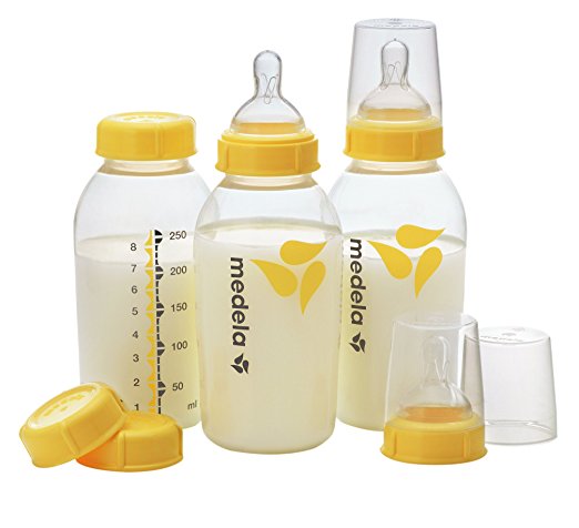 Medela Breastmilk Bottle Set, 8 Ounce - Baby Bottles