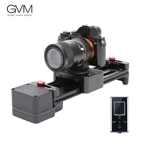 Motorized Camera Slider GVM Dolly Video Sliders 11.8 inch With Automatic Cycle Time Lapse Macro shooting Wide-angle Shooting - Camera slider