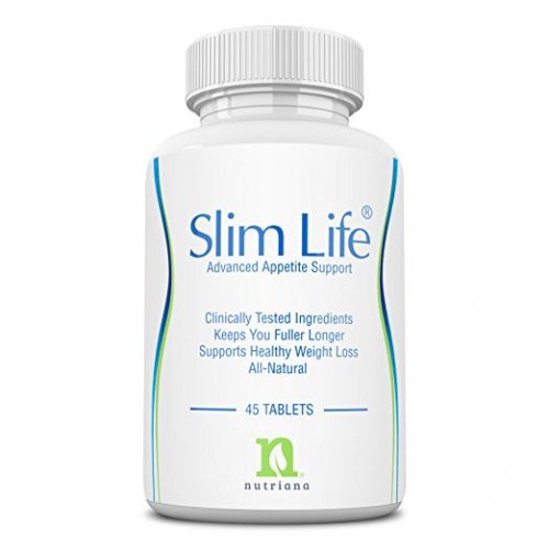Slim Life Natural Weight Loss Supplement – Appetite Suppressant | Clinically Studied To Feel Full Longer | Eat Less Calories | All Natural Ingredients | Works Fast | Diet Pills | Metabolism Booster - Appetite Suppressant